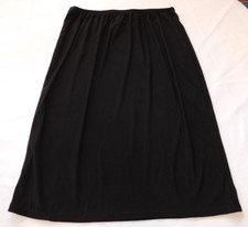 Anthony Original Women's Ladies Black Skirt Half Slip Size M medium Black GUC