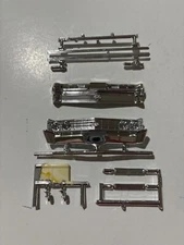 Model Car Parts - AMT 1967 Chevelle Pro Sport SS Chevy Bumpers body chrome 1/25