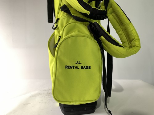TaylorMade 2022 FlexTech Stand Bag Neon Yellow 5-Way Divide Dual Strap Golf Bag - Picture 5 of 10