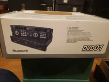 NEW Numark DVD-01 Dual DVD/CD Player w/ Connection Cords & Power Cord.    (D)
