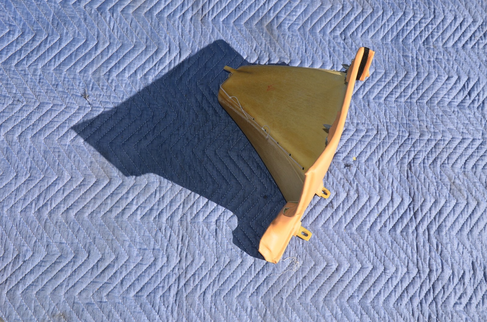 Ferrari 360 Right Rear Quarter Window Cover Trim Panel Lining Beige-Tan OEM