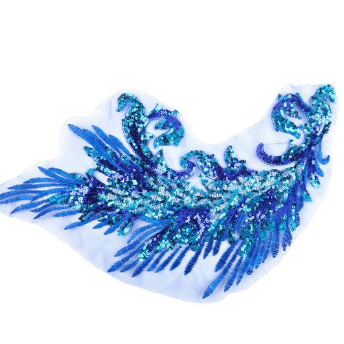 Iron On Bird Patch Peacock Iron-On Embroidered Patch - Sew On