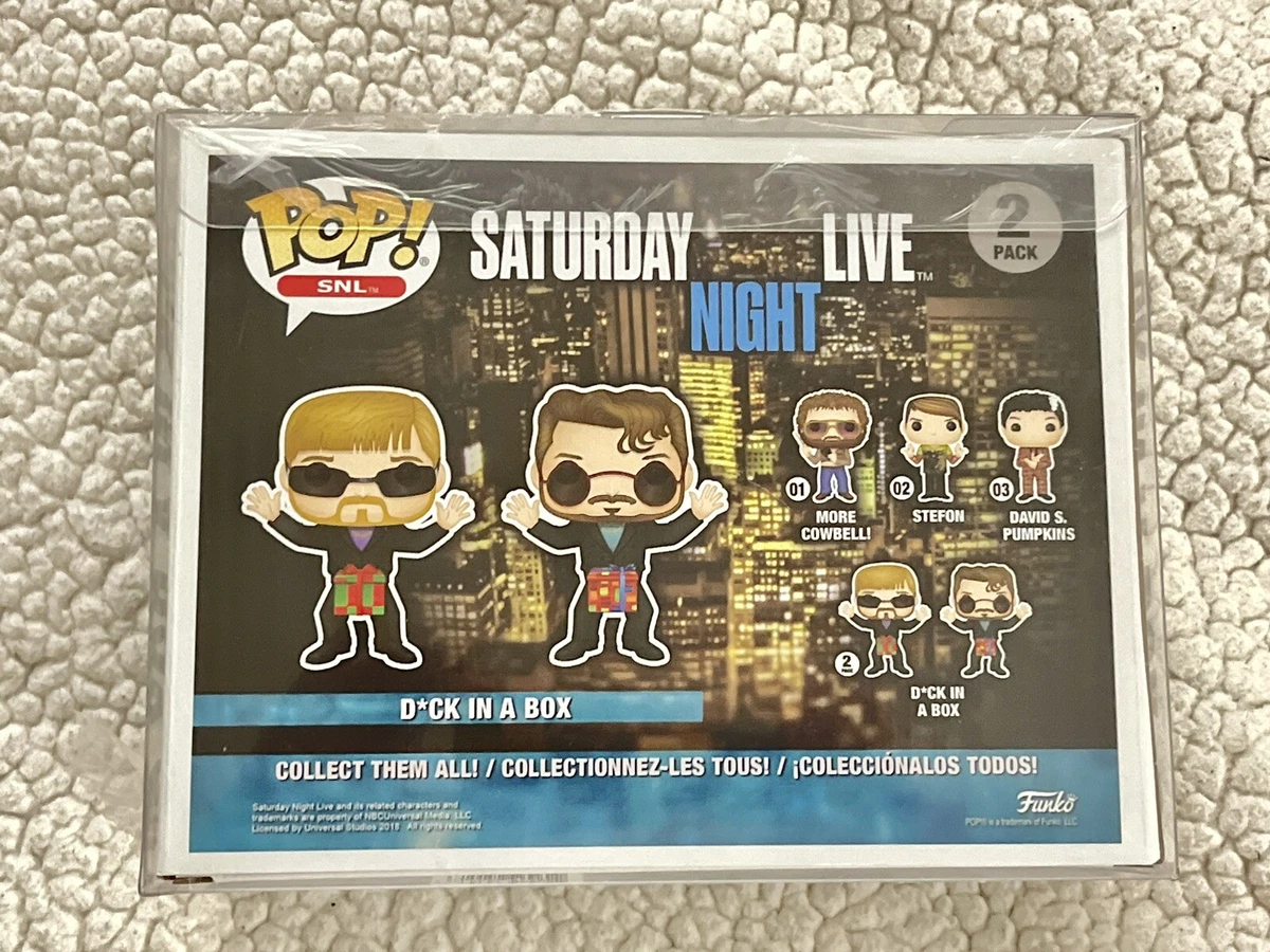 Sig til side toksicitet undskyldning Funko Pop! SNL Dick In A Box Saturday Night Live Vinyl Figure Two Pack!!  889698251518 | eBay