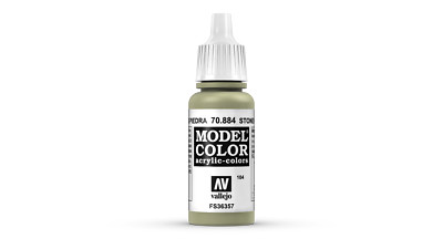 (530,59 /1l) Model Color Vallejo 70884 Stone Grey 17ml Matt Airbrush Farbe