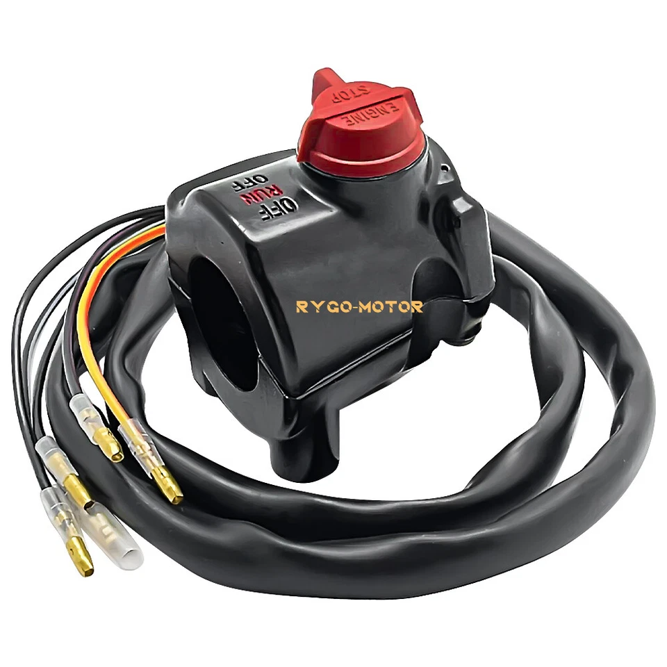 Interruptor de parada de arranque derecho para Honda CB360T CB400F CB550F/K CB750F/K 1975-1977 Foto 4 de 4