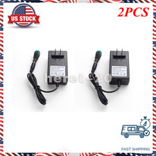 2x 12V 5A 5amp 60W DC POWER Supply ADAPTER Transformer LED Strip Light, CCTV, PC