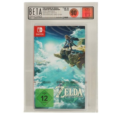 Zelda: Tears of the Kingdom - Beta Grading 90 - Nintendo Switch - neu sealed