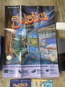 Solstice: The Quest for the Staff of Demnos (Nintendo Entertainment System) NES