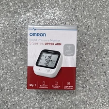 Omron - 5 Series - Wireless Upper Arm Blood Pressure Monitor - White/Black