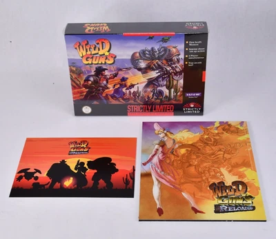 Nintendo SNES Video Games Wild Guns for sale | eBay