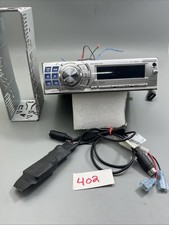 REPRODUCTOR DE CD EXTREMADAMENTE RARO ALPINE CDA-9886M con adaptador BLUETOOTH entrada USB MARINO