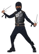 California Costumes Elite Ninja Child Costume X-Small 4-6 with Accessories