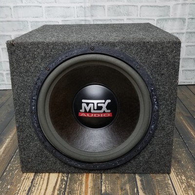 MTX Audio Thunder 12'' Subwoofer Sealed Enclosure Subbox 200W RMS 400W Max OLD SK