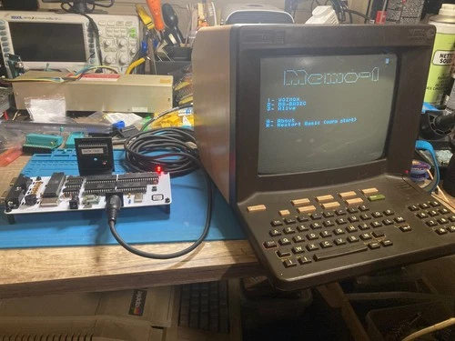 Memo-1 Rev1 - PCB du Memo1 nu, à monter par vos soins. Avec un pcb d'extension