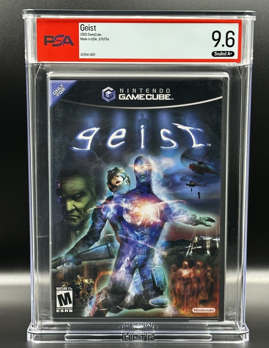 Nintendo GAMECUBE 58個/ Geist • PSA 9.6 A+ • GameCube • Not VGA/CGC 45496961992| eBay