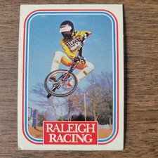 1984 Donruss BMX Card Series #56 Raleigh Racing Don Johle