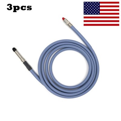 Endoscopy cold Light Source Cable Fiber Optical Cable For Storz/Wolf，US,3pcs