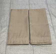 2 Beige Window Valances/Curtains