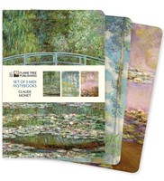 Claude Monet Set Of 3 Midi Notebooks | Flame Tree Publishing | Englisch | Buch