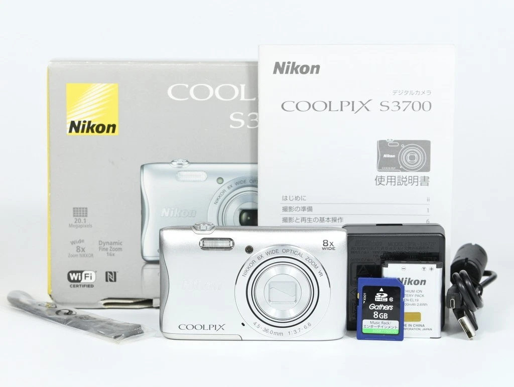 Nikon Coolpix S3700 Digital Cameras for Sale | Shop New & Used