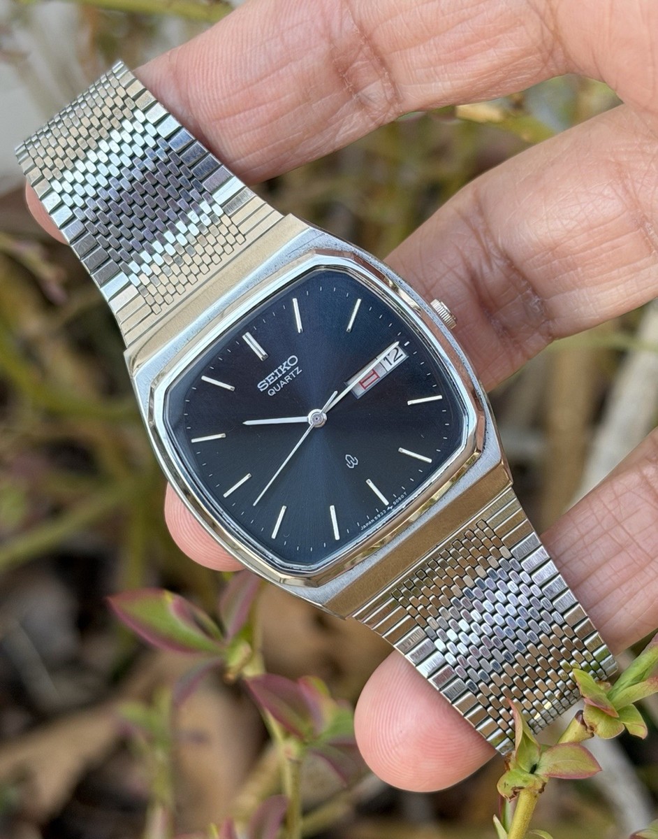 Vtg 1981 Seiko 5933-5040 Men's Watch [Near Mint] Distinctive TV