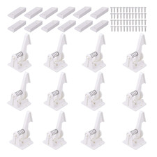 12 Pack Cabinet Locks Child Safety Latches - Baby Proofing Cabinets Drawer Lo...