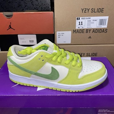 DS Green Apple SB Dunk Low Mens Size 6.5