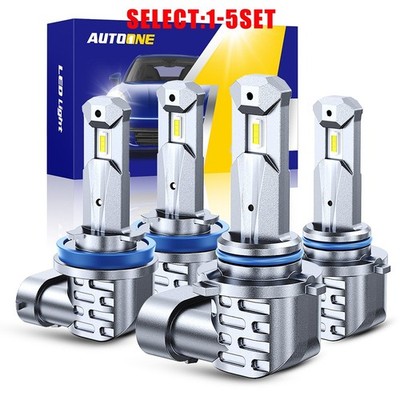 AUTOONE Combo LED Headlight Light Bulbs for RAM 1500 2019-24 High Low Beam 4-20X