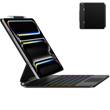 Magic Keyboard Case 13"iPads Black/Carbon Fiber, See Compatibility Below