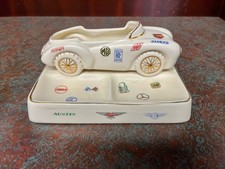 Vintage European Motorsports Ceramic Dish / Ashtray 