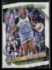 2025 Panini Prizm WNBA Ariel Atkins 13 Chicago Sky White Seismic Prizms
