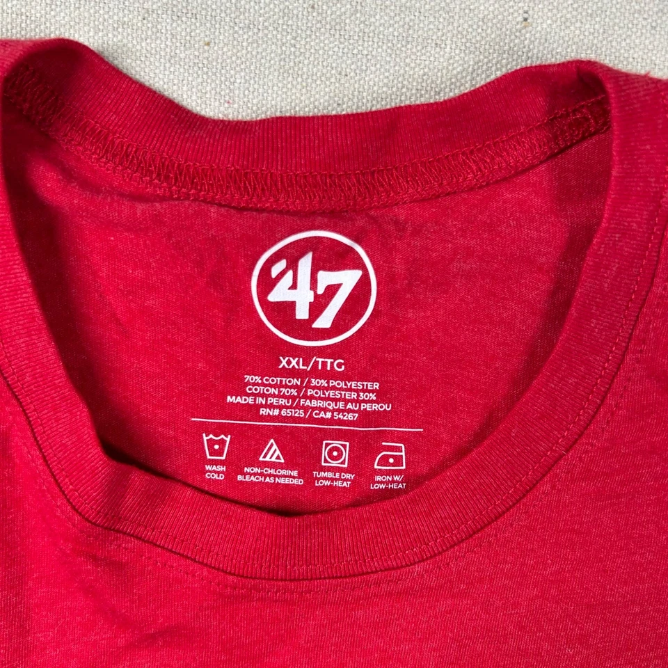 '47 UGA Camisa Para Hombres 2xl Universidad de Georgia Bulldogs NCAA Universidad Camiseta Básica Foto 4 de 4