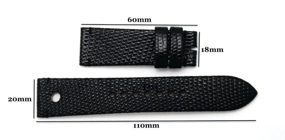 Correa de reloj de cuero genuino Fendi Orologi 3800G colores/patrones variados 20 mm Foto 2 de 2