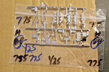 Real Nice Semi Chrome Mirrors Plus Other Parts 125 Scale Package 775