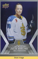 2024-25 Upper Deck PWHL Showcase Purple /250 Julia Gosling #6 READ gz3