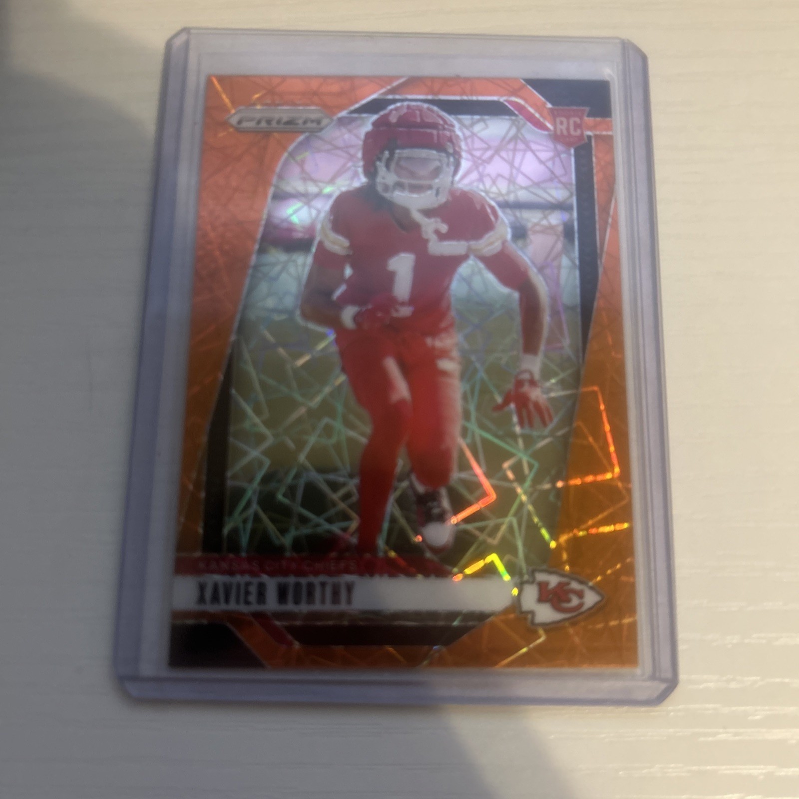 2024 Panini Prizm - Rookies Xavier Worthy #399 Disco Prizm (RC)