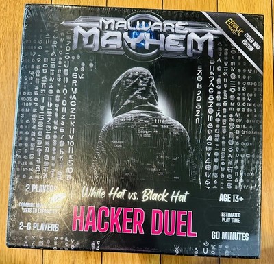  Hacker Duel Malware Mayhem White Hat Vs. Black Hat Cyber War Edition New Sealed