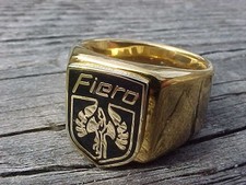 PONTIAC FIERO GOLD CHROME RING #8 NOS HI- QUALITY CLASS UNIQUE