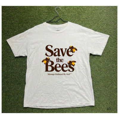 Tyler The Creator Save The Bees T-Shirt Golf Style Graphic Tee Unisex S-5XL