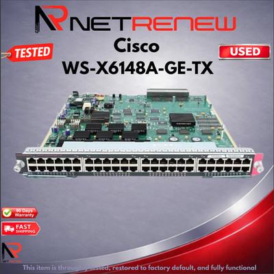 Cisco Catalyst 6500  WS-X6148A-GE-TX  10/100/1000 Module