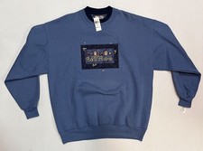 Vintage 90s Morning Sun Birdhouse Sweatshirt Grannycore Cottagecore XL USA Cozy