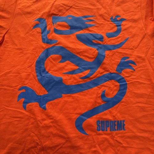 Supreme Mobb Deep Dragon Tee Tomate « Drop a Gem on 'Em » Large