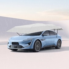 Car Umbrella Tent Sun Shade Roof Waterproof Cover Portable Anti-UV Protection