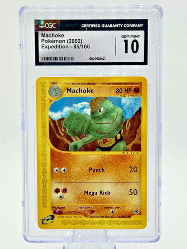 Machoke graded CGC 10 for sale on eBay