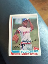 MICKEY RIVERS 1982 TOPPS #704 FREE SHIPPING