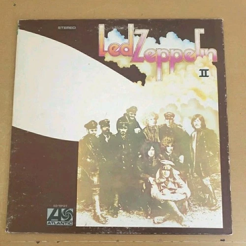 LED ZEPPELIN 2 Vinyl LP 70's ROCK VG+/G  SD 19127 Gatefold 1977