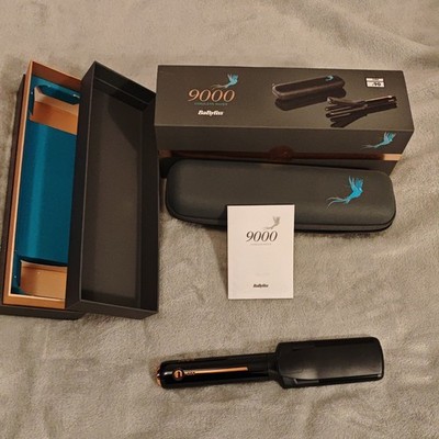 UVP 180 £ BaByliss 9000 brandneu, verpackt kabelloser Haarwaver dreifacher Lauf, 9004U