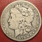 1879-CC Morgan Silver Dollar. Free Shipping