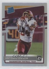 2020 Panini Donruss Optic Rated Rookies Holo Prizm Antonio Gibson #185 06or