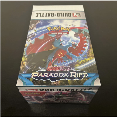 Pokémon TCG: Scarlet & Violet- Paradox Rift Build & Battle Display Case Sealed